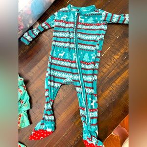 Posh peanut 3-6 months Christmas release sleeper GUC